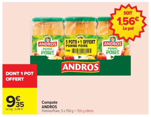 Compote ANDROS