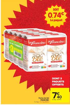 Farine De Blé Francine
