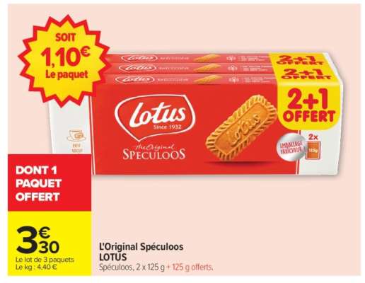 L'Original Spéculoos LOTUS