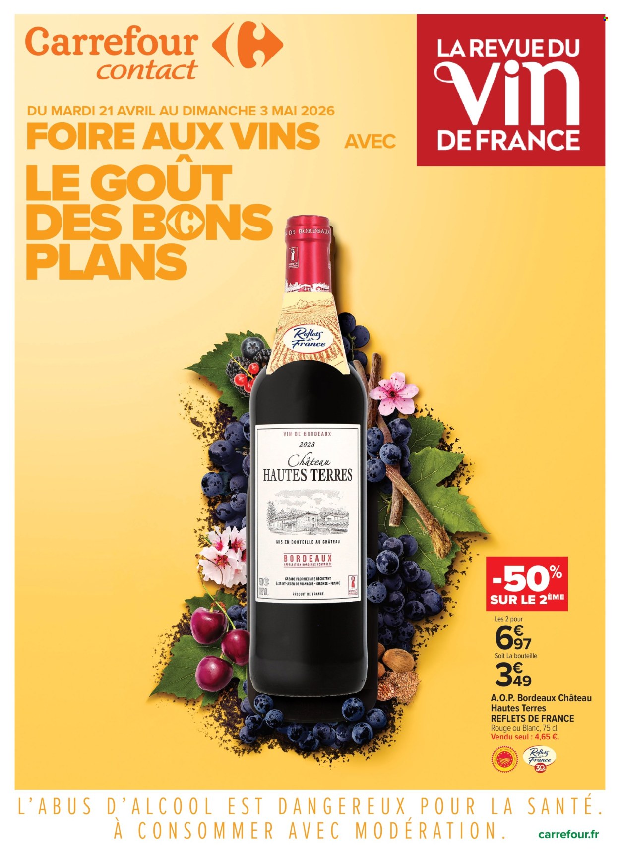 Catalogue Carrefour Contact - 21/04/2026 - 03/05/2026. Page 1