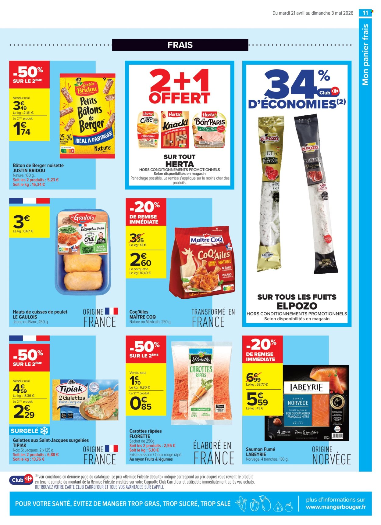 Catalogue Carrefour Contact - 21/04/2026 - 03/05/2026. Page 11