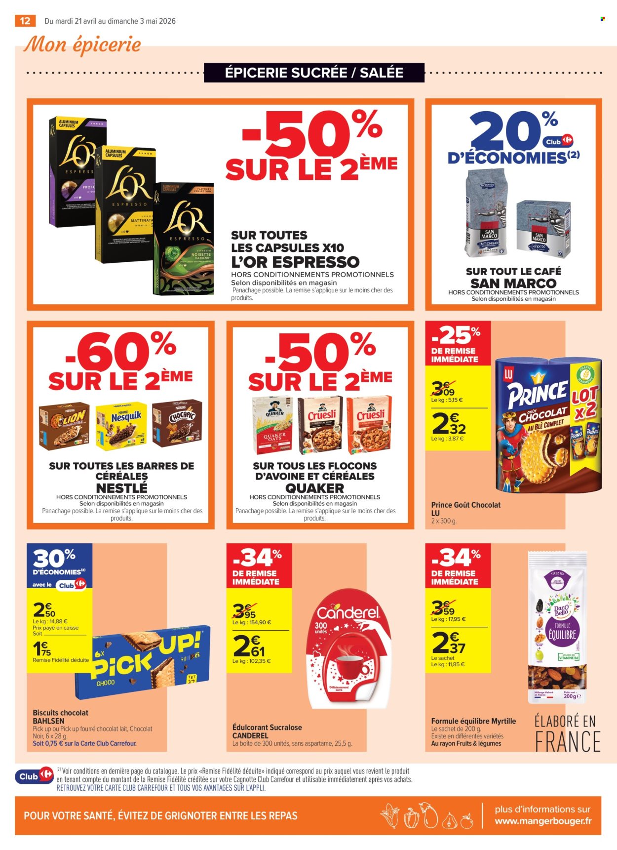 Catalogue Carrefour Contact - 21/04/2026 - 03/05/2026. Page 12