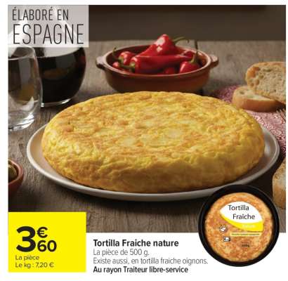 Tortilla Fraiche nature