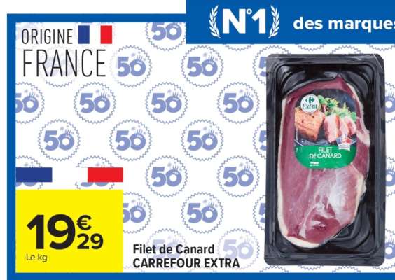 Filet de Canard CARREFOUR EXTRA