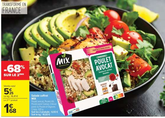 Salade coffret MIX