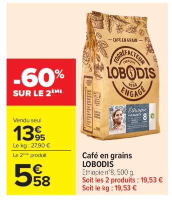 Café en grains Lobodis