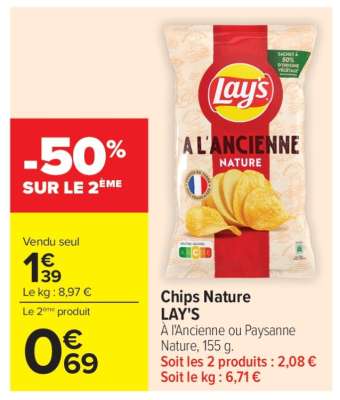 Chips Nature Lay's