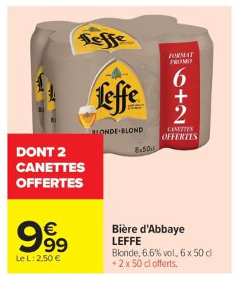 Bière d’Abbaye LEFFE