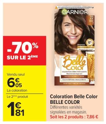 COLORATION "BELLE COLOR"