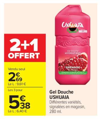 Gel Douche Ushuaia