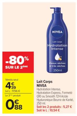 Lait Corps Nivea