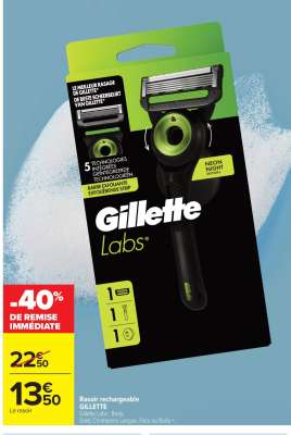 Rasoir Rechargeable Gillette