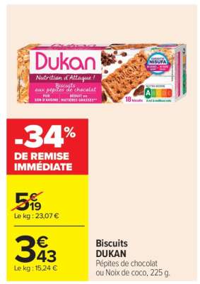 Biscuits DUKAN
