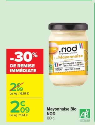 Mayonnaise Bio NOD
