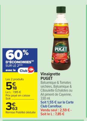 Vinaigrette Puget