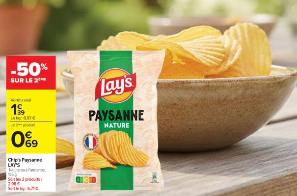 Chip's Paysanne LAY'S