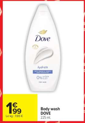 Body wash DOVE