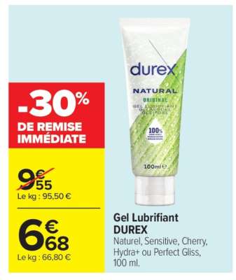 Gel Lubrifiant DUREX