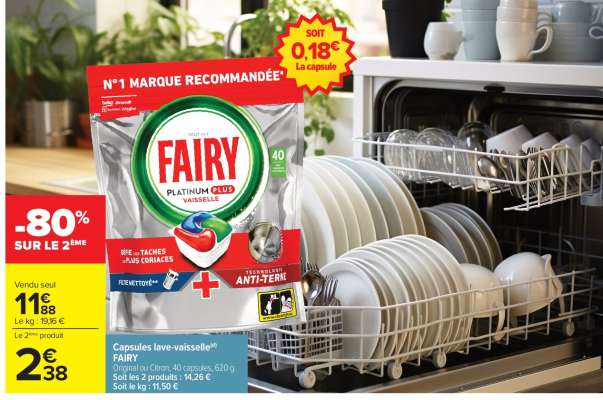 Fairy Platinum Plus Vaisselle