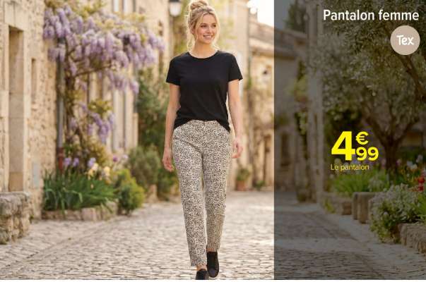 Pantalon femme