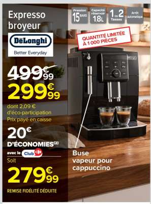 Expresso Broyeur DeLonghi