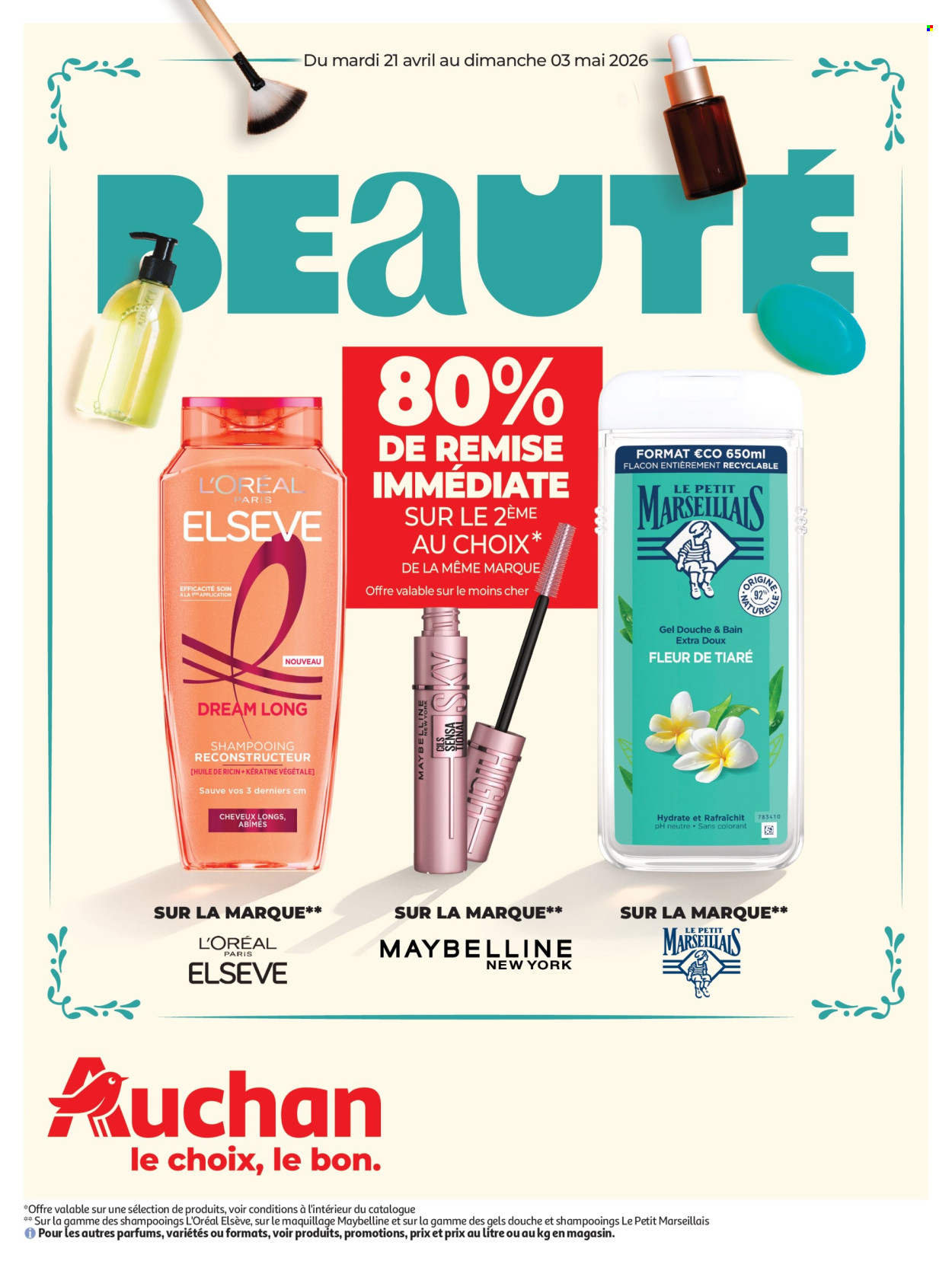 Catalogue Auchan - 21/04/2026 - 03/05/2026. Page 1