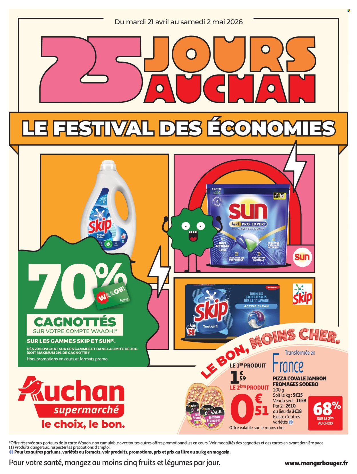 Catalogue Auchan - 21/04/2026 - 02/05/2026. Page 1