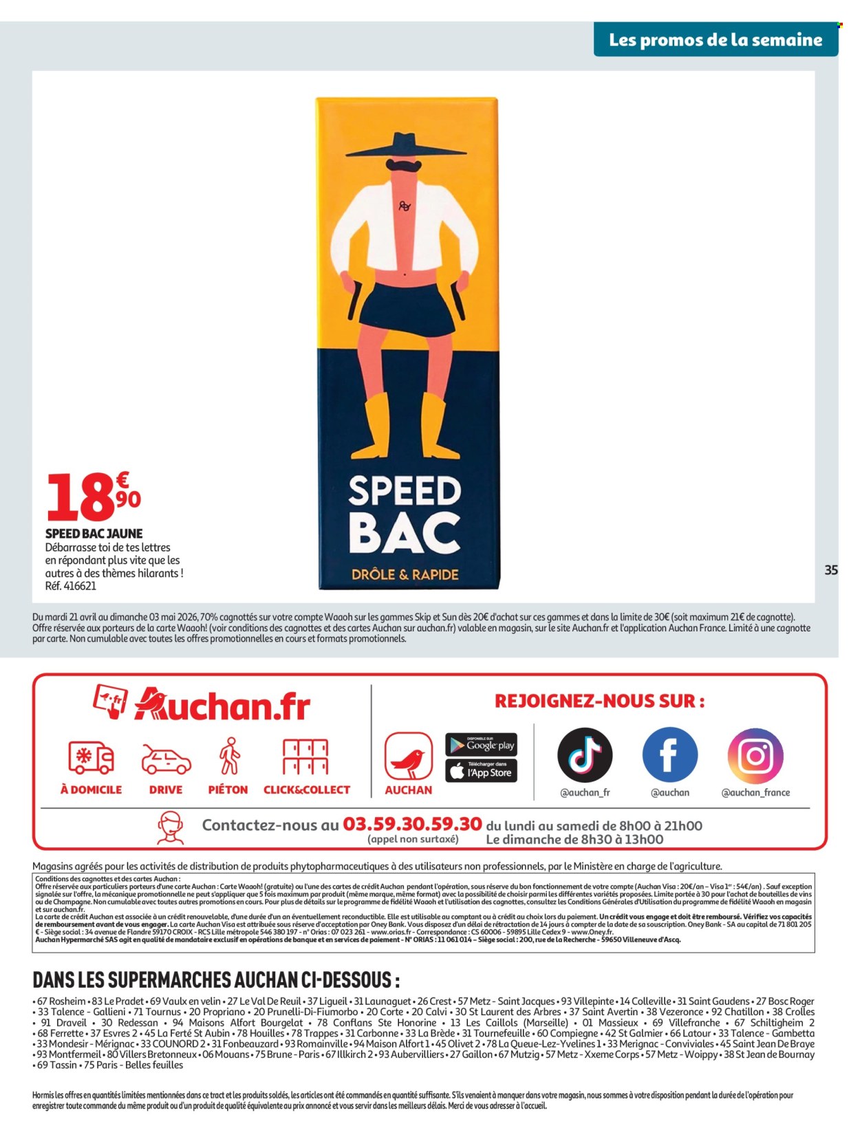Catalogue Auchan - 21/04/2026 - 02/05/2026. Page 35