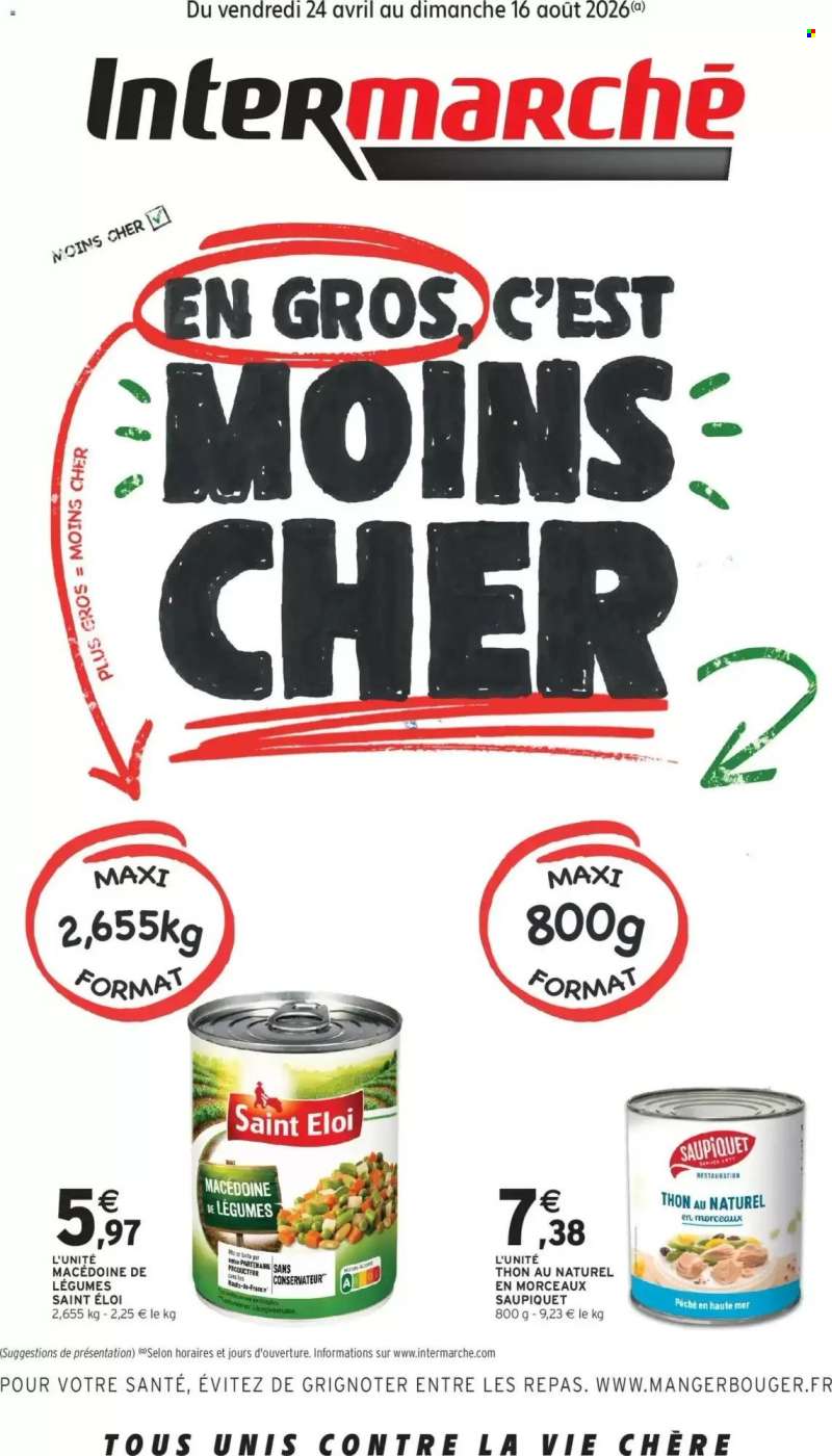 Catalogue Intermarché - 24/04/2026 - 16/08/2026.