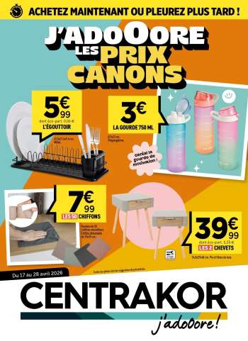 Catalogue Centrakor - 17/04/2026 - 28/04/2026.