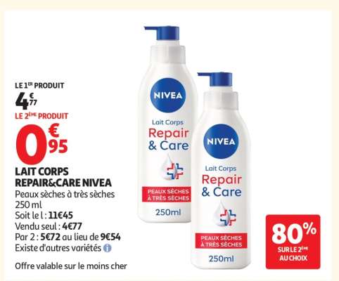 LAIT CORPS REPAIR & CARE NIVEA