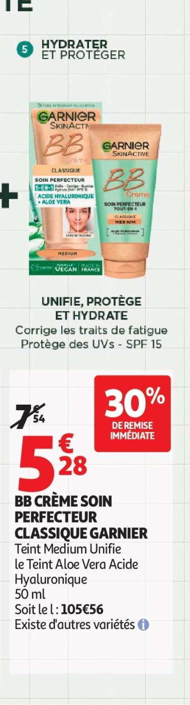 BB CRÈME SOIN PERFECTEUR CLASSIQUE GARNIER