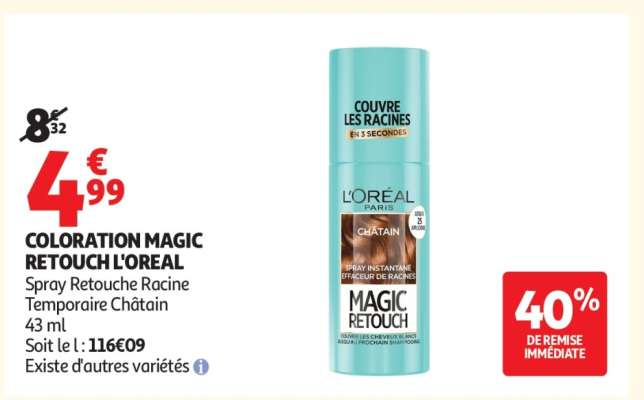 COLORATION MAGIC RETOUCH L'OREAL