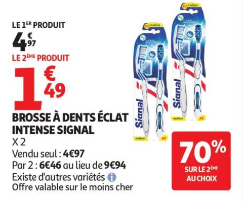 BROSSE À DENTS ÉCLAT INTENSE SIGNAL