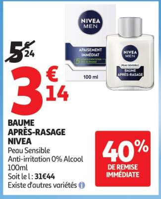 BAUME APRÈS-RASAGE NIVEA