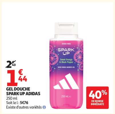 GEL DOUCHE SPARK UP ADIDAS