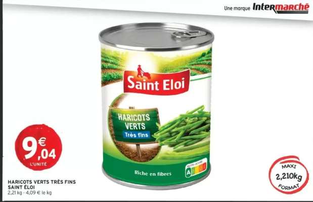 HARICOTS VERTS TRÈS FINS SAINT ÉLOI