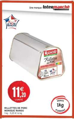 RILLETTES DE PORC MONIQUE RANOU