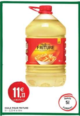 Huile pour Friture