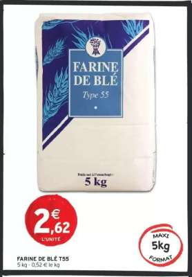 Farine de blé T55