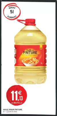 Huile pour Friture