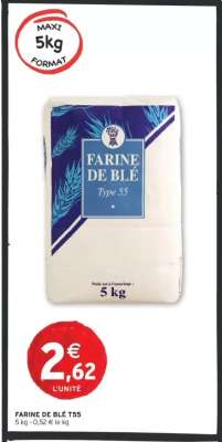 Farine de blé T55