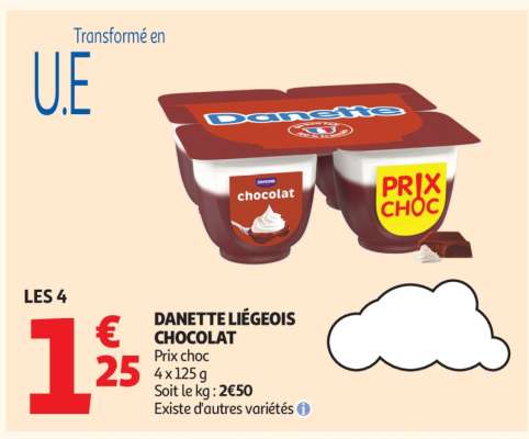 DANETTE LIÉGEOIS CHOCOLAT