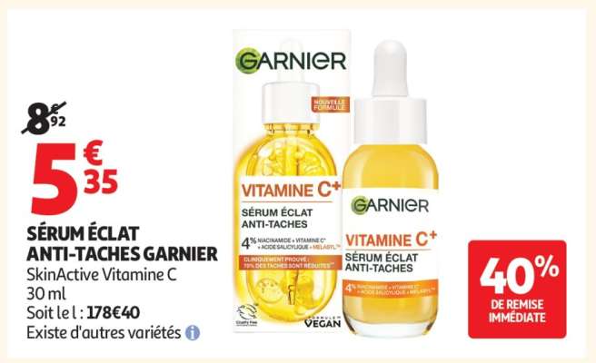 SÉRUM ÉCLAT ANTI-TACHES GARNIER