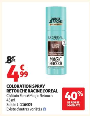 COLORATION SPRAY RETOUCHE RACINE L'OREAL