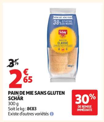 Pain De Mie Sans Gluten Schar