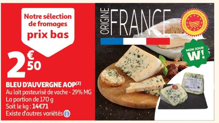 BLEU D’AUVERGNE AOP