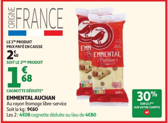 Emmental Auchan