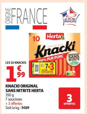 KNACKI ORIGINAL SANS NITRITE HERTA