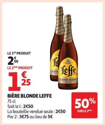 Bière Blonde Leffe*